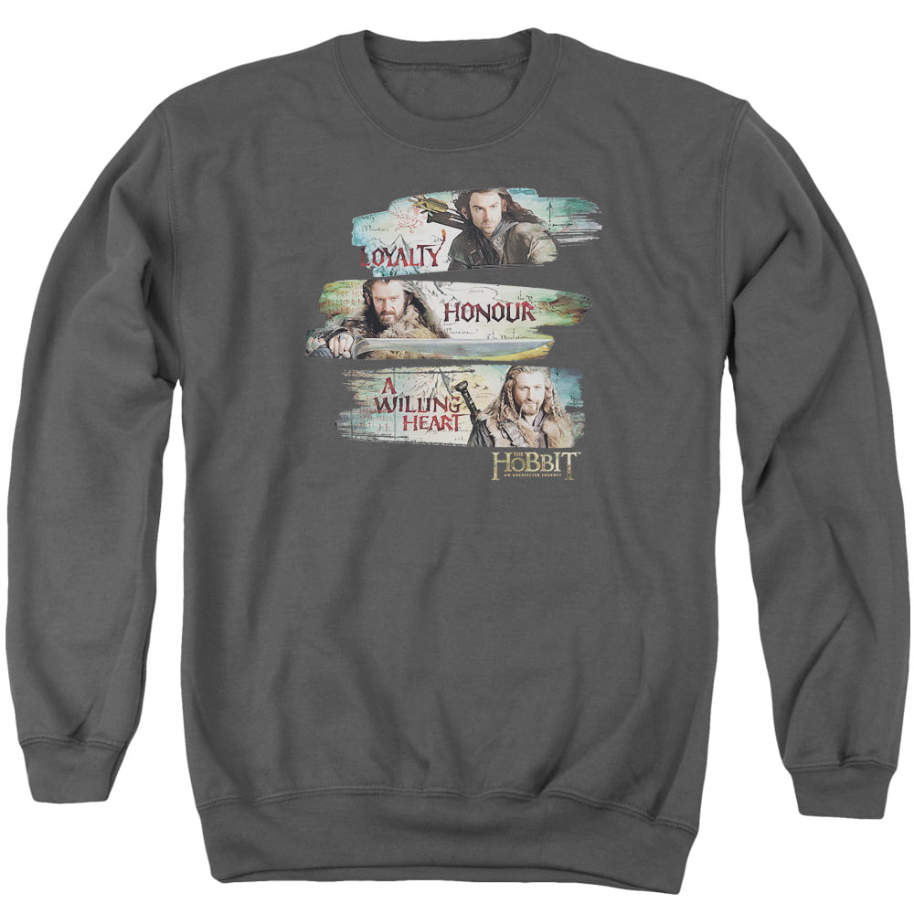 The Hobbit Loyalty And Honour Adult Crewneck Sweatshirt 