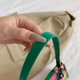 thumbnail image 3 of Geométrico Hit Color Underarm Bag Mujeres Casual Chain Clutch Bolso (Verde), 3 of 7