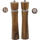 thumbnail image 2 of Juego de 2 molinillos de sal y pimienta de madera de acacia, kit de molinillo de pimienta de 10 pulgadas, rotor de madera manual con grosor ajustable (juego de molinillos de sal y pimienta de madera), 2 of 8