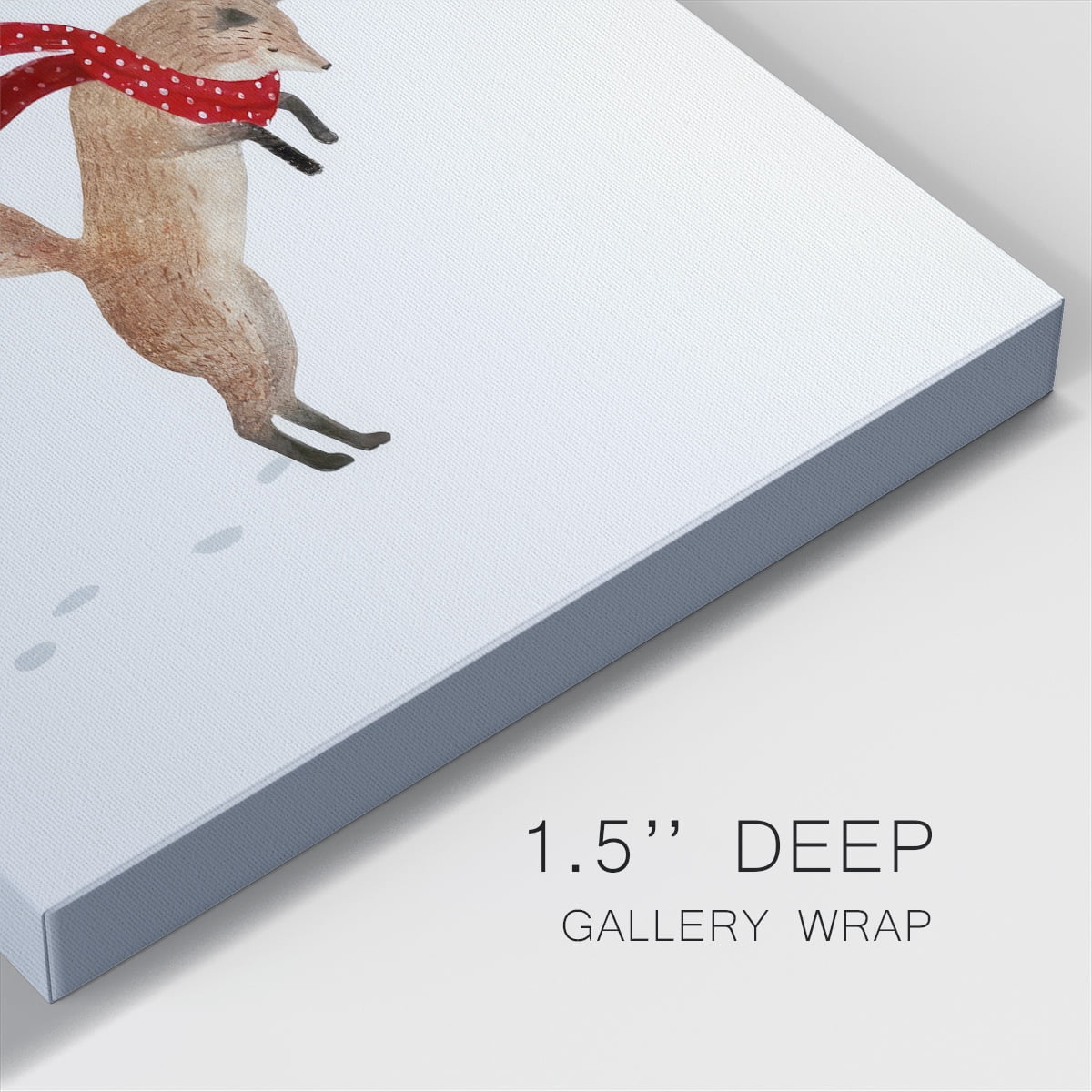 Woodland Christmas III- Gallery Wrapped Canvas