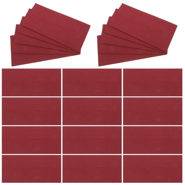 unbranded Servilletas Desechables De Papel Para Banquetes Color Rojo Oscuro Con Alta Durabilidad Y Suavidad Para Cocina
