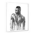 thumbnail image 2 of Designart 'Portrait of Handsome African Man On White I' Modern Framed Art Print, 2 of 4