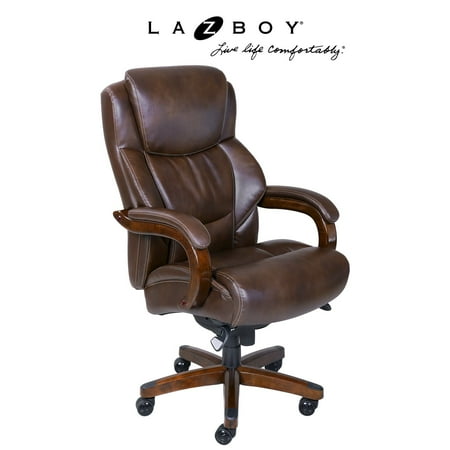 La Z Boy Delano And Tall Executive Office Chair Chestnut La Z Boy Delano And Tall Executive Office Chair Chestnut
