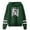 Green-YM10835, variant on Nicholas Chavez Pullovers Hoodies Casual Pocketless Sweatshirts Fashion Longsleeve