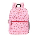 thumbnail image 4 of Aeropostale  Backpack for School, College, and Travel， Water Resistant Bookbag Hot Pink Cherry, 4 of 5
