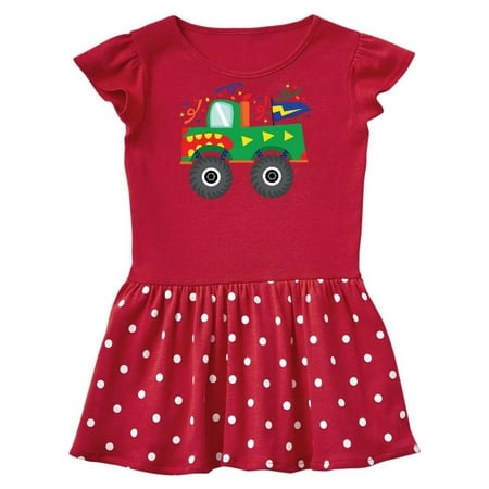 

Inktastic Truck Birthday Gift Baby Girl Dress