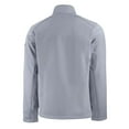 thumbnail image 3 of Men's-Cutter & Buck  Gray Real Salt Lake Evoke Eco Softshell Recycled Full-Zip Jacket, 3 of 3