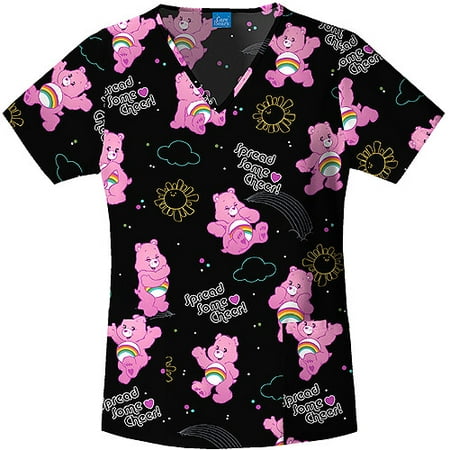 Spread Some Cheer V-Neck Scrub Top