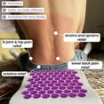 thumbnail image 4 of Cushion Seat Pad Relaxation Massage Pillow for Neck and Waist Acupressure Square Pillow 2 in 1 Comfort and Support, 4 of 5