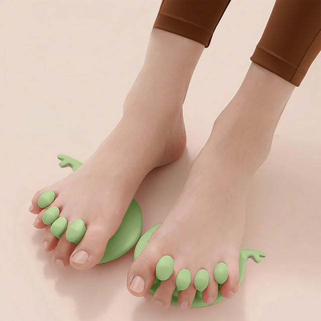 Arch Support Foot Trainers Thickened Silicone Toe Spacers For Daily Comfort Foot Exercise Alignment 2PCS