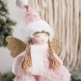 thumbnail image 3 of Christmas Decor Angel Girl Rag Dolls Holiday Decorative Hanging Ornaments Handmade Doll Pendant Home Decorations Kids Plush Toys, 3 of 5