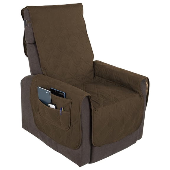 Sures Waterproof Recliner Cover Multilayer Fabric, Brown