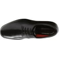 thumbnail image 4 of rockport men's charles road plain toe oxford black leather 9 w (ee)-9 w, 4 of 5