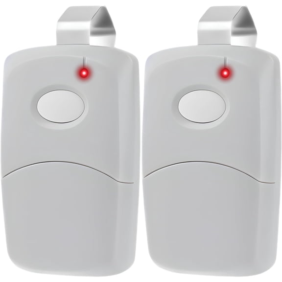 2X for Multicode Linear 308911, 10 dip Switch Gate Opener Remote 300MHz, Multi Code Garage Door Opener Remote, Garage Clicker Replacement