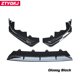 thumbnail image 3 of 3 piezas de parachoques delantero de material PP de estilo 3D, divisores de alerón negro para Honda INTEGRA Tuning 2022, 3 of 5