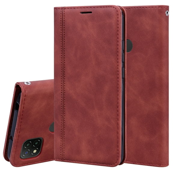 For Xiaomi Redmi 9C Frosted Business Magnetic Horizontal Flip PU Leather Case with Holder & Card &