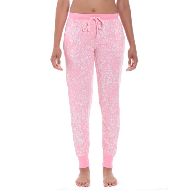 waffle knit jogger pants