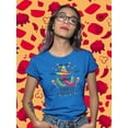 thumbnail image 2 of Cinco De Mayo Chili Garland Shaped T-Shirt Women -Image by Shutterstock, Female 3X-Large, 2 of 4
