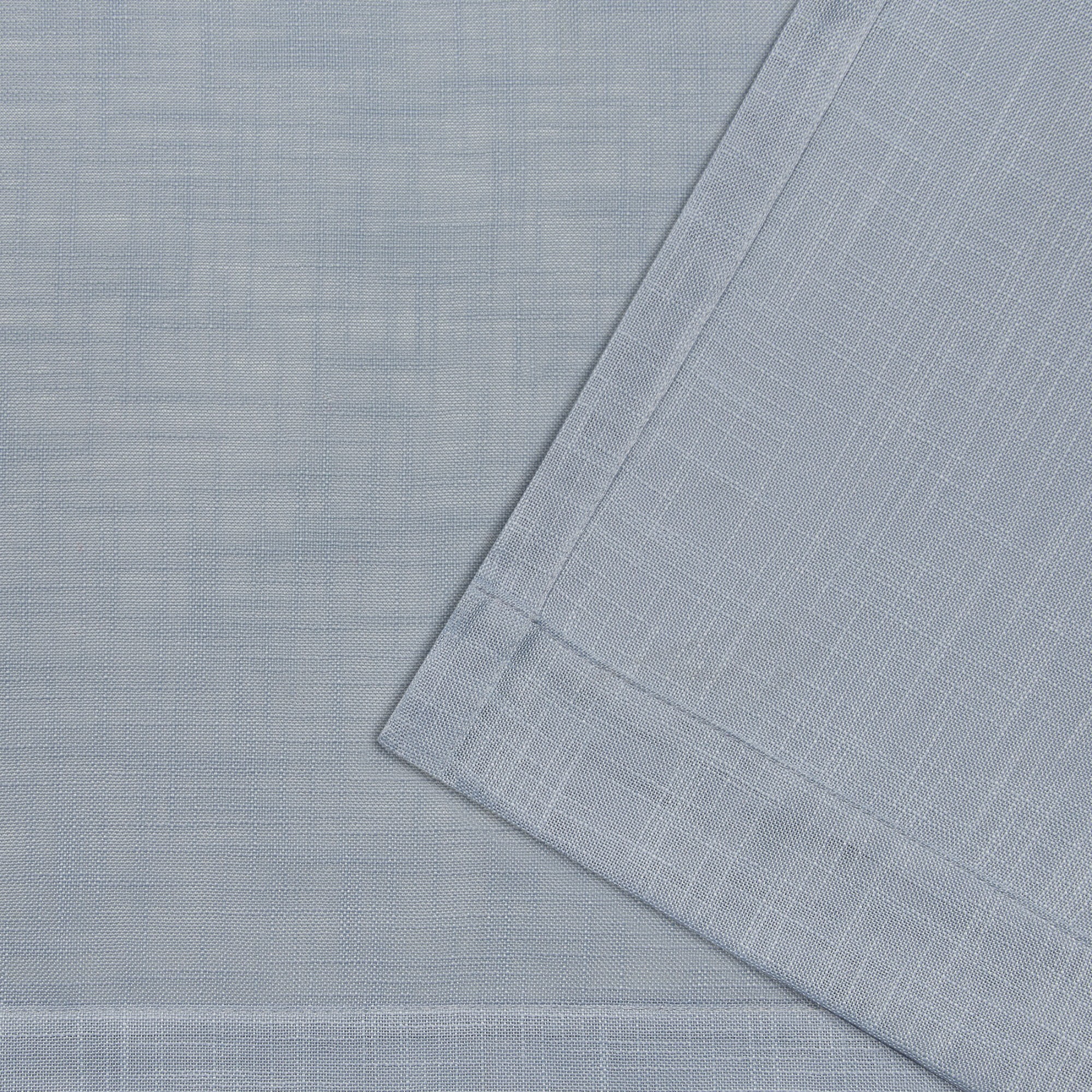 Exclusive Home Bella Sheer Hidden Tab Top Curtain Panel Pair, 54"x84", Melrose Blue