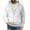 White, variant on GrmtClth Mens Hoodies Loose Fit Full Zip Drawstring Hooded Sweatshirt 2025 Fall Casual Long Sleeve Pullover Tops Lightweight Outerwear with Pockets Deep Red XL