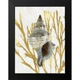 thumbnail image 2 of Kelly, Caroline 15x18 Black Modern Framed Museum Art Print Titled - Shell Coral Gold III, 2 of 5