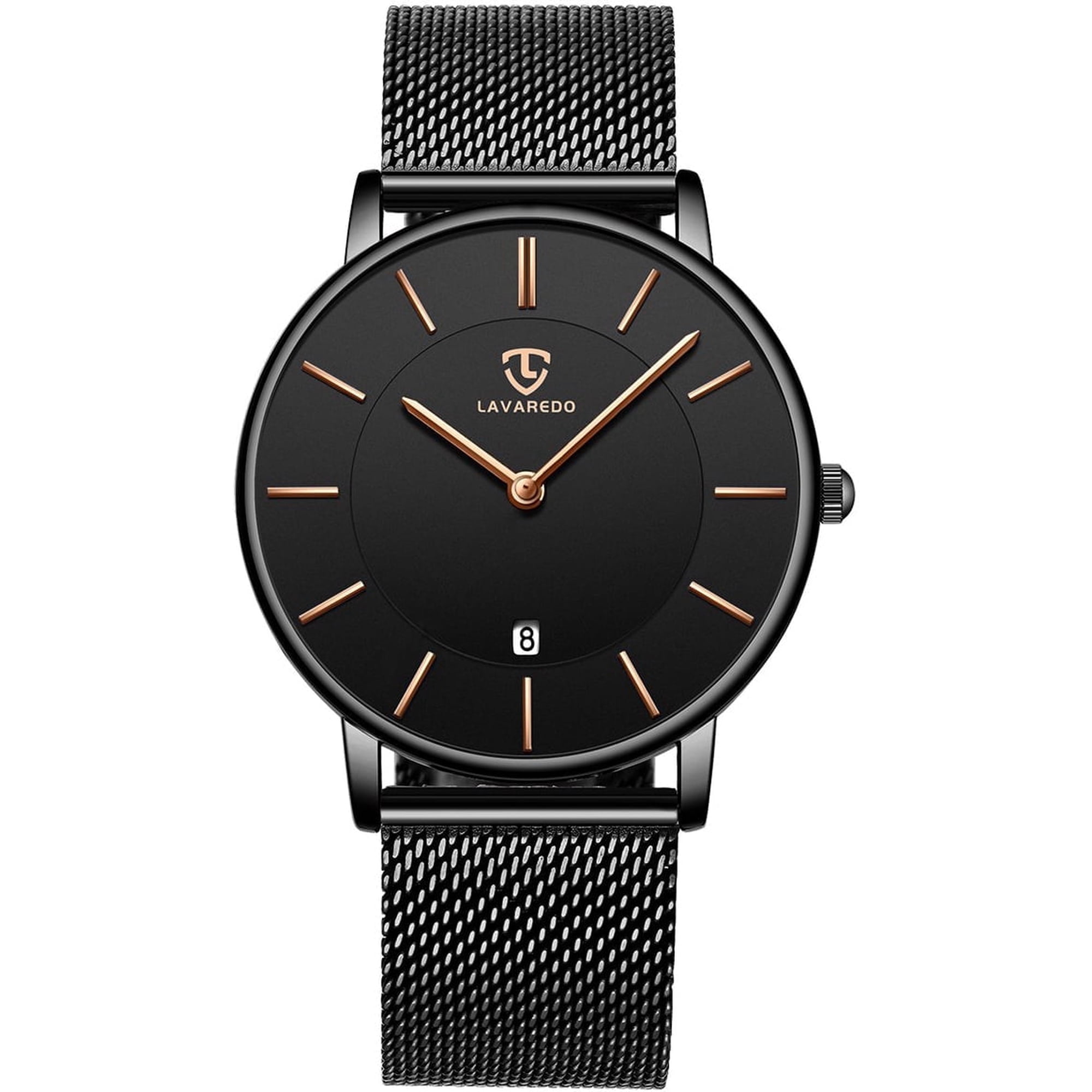 Watches for Man Ultra-Thin Men’s Quartz Watch with Large Minimalist Dial,Date Window ,Stainless Steel Band,Gift for Man Father's Day gift