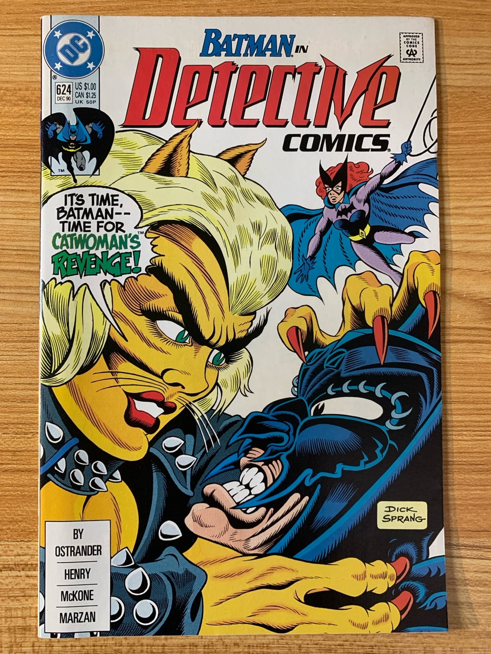 Cover of Detective Comics #624