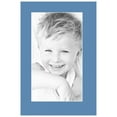 thumbnail image 2 of ArtToFrames 12x18" Liberty Blue Custom Mat for Picture Frame with Opening for 8x14" Photos. Mat Only, Frame Not Included (MAT-163), 2 of 5