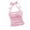 Pink, variant on HAiming Women's Crop Tops Tie Back Ruched Sleeveless Slim Solid Color Cami Blouse Teen Square Neck Shirts