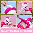 thumbnail image 4 of Caballito eléctrico Qaba Unicornio con batería de 12V para niños de 1.5 a 3 años, 4 of 9