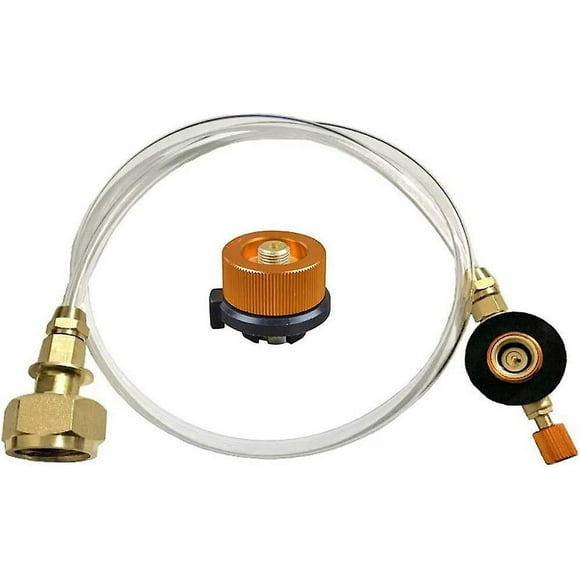 Propane Adapter Hose Converter Replacement Hose Connects To Outdoor Camping Gas Stove Cylinder Adapter