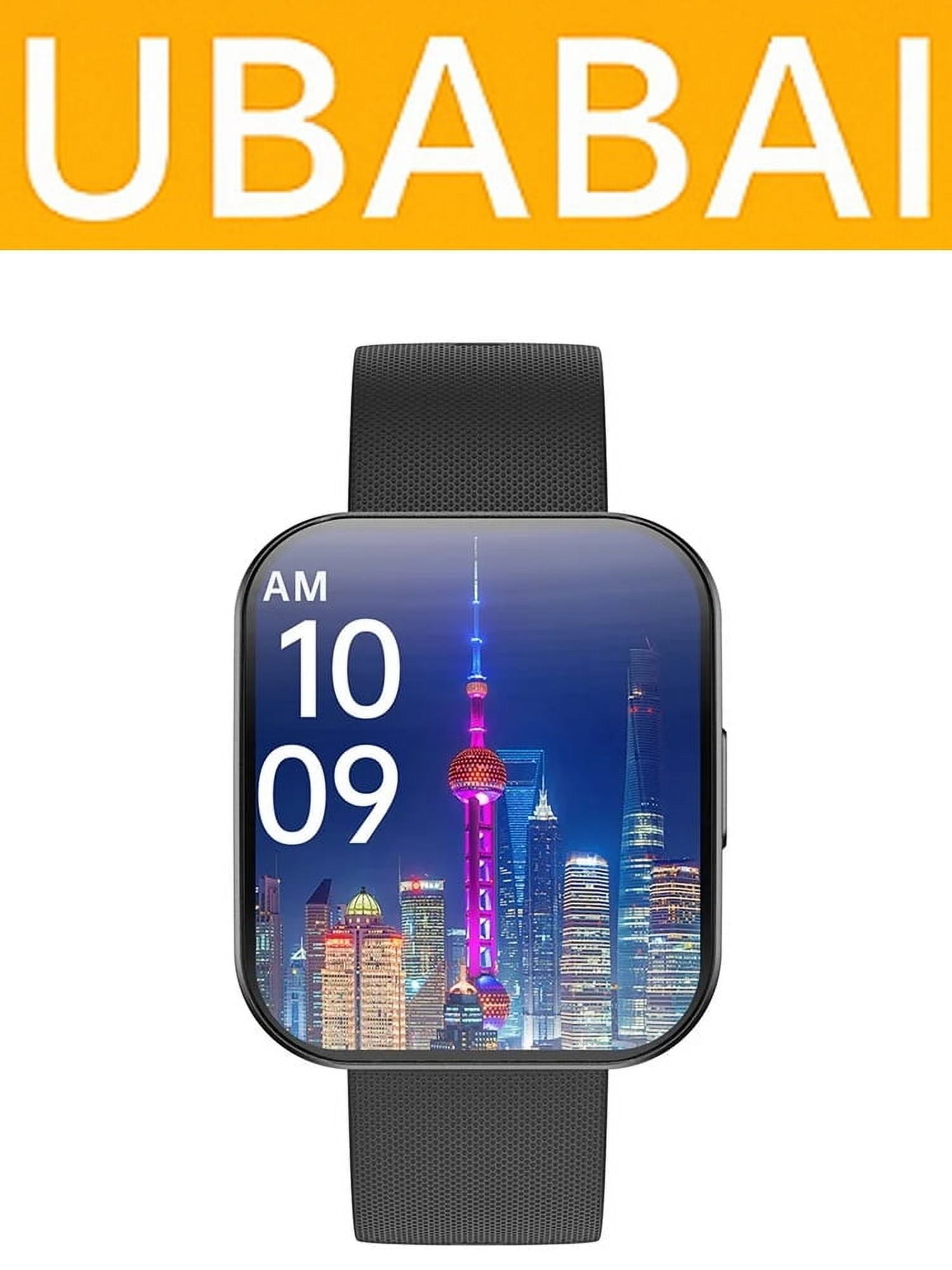 1.85-inch Curved Screen Smart Watch Bluetooth Call Message Notification