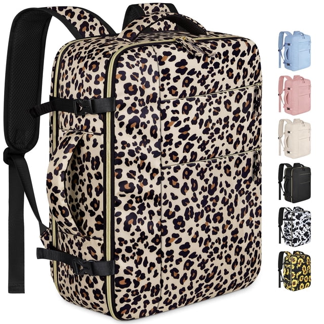 Mochila de viaje Capolo impermeable para ordenador portátil de 15,6 pulgadas para mujeres y hombres