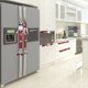 thumbnail image 2 of piezas de guantes navideños para refrigerador, cocina, refrigerador, microondas, lavavajillas, decoración, decoración interior navideña, decoración navideña para el hogar, fiesta, 2 of 5