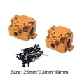 thumbnail image 7 of RC Gearbox RC Crawler CNC Machined Easy Install for Wltoys 1/28 284131 K989 aureate, 7 of 7