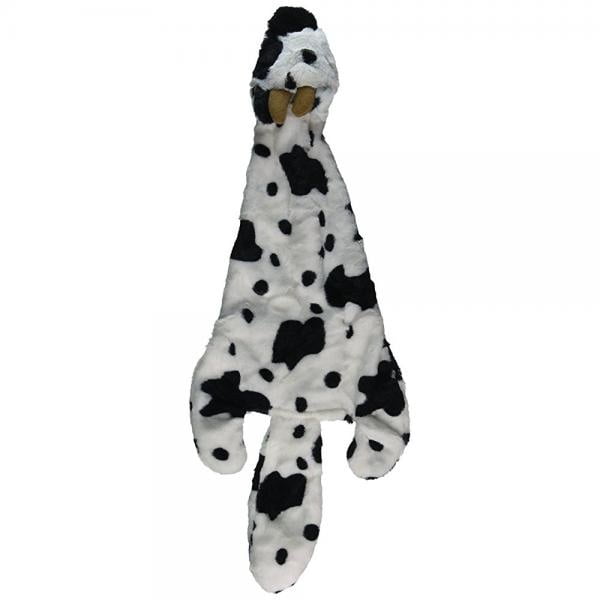 Best Pet Supplies 2-in-1 Fun Skin Stuffless Dog Squeak Toy, Large, Cow - Walmart.com - Walmart.com