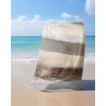 thumbnail image 4 of Brown Grey Beach Towels Oversized Super Absorbent, Abstract Neutral Textured Modern Minimalist Lightweight Bath Towel Quick Dry Sets For Bathroom/Pool/Rv Camping/Beach Play/Gym Room/Picnic 31"x62", 4 of 8