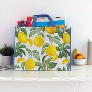 Walmart Extra-Large Reusable Shopping Bag, Grocery Tote Bag with Double Handles, Blue