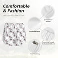 thumbnail image 5 of Disketp Poodle Dog Print Women's Shorts Workout Shorts for Athletic Gym Running Shorts with Phone Pockets X-Large, 5 of 8
