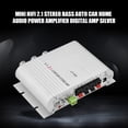 thumbnail image 2 of Mini Stereo Amplifier,Mini HiFi 2.1 Stereo Amp Stereo Amplifier Built for Professionals, 2 of 9