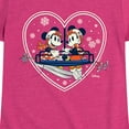 thumbnail image 3 of Disney - Ski Lift Heart - Toddler & Youth Girls Short Sleeve Graphic T-Shirt, 3 of 5