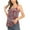 2,Red Flower, variant on COMFREE Women's Camisole with Built in Bra Tank Top Flowy Swing Pleated Tank Top Cami with Adjustable Strap