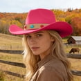 thumbnail image 2 of Chapeau de Cowboy Style Western pour Usage Quotidien à la Maison avec Design Classique et Attrait Intemporel, 2 of 5
