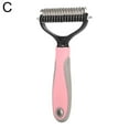 thumbnail image 5 of Pet Comb Double Untie Knot Rake Pet Dog Brush Hair Grooming Tool, 5 of 5