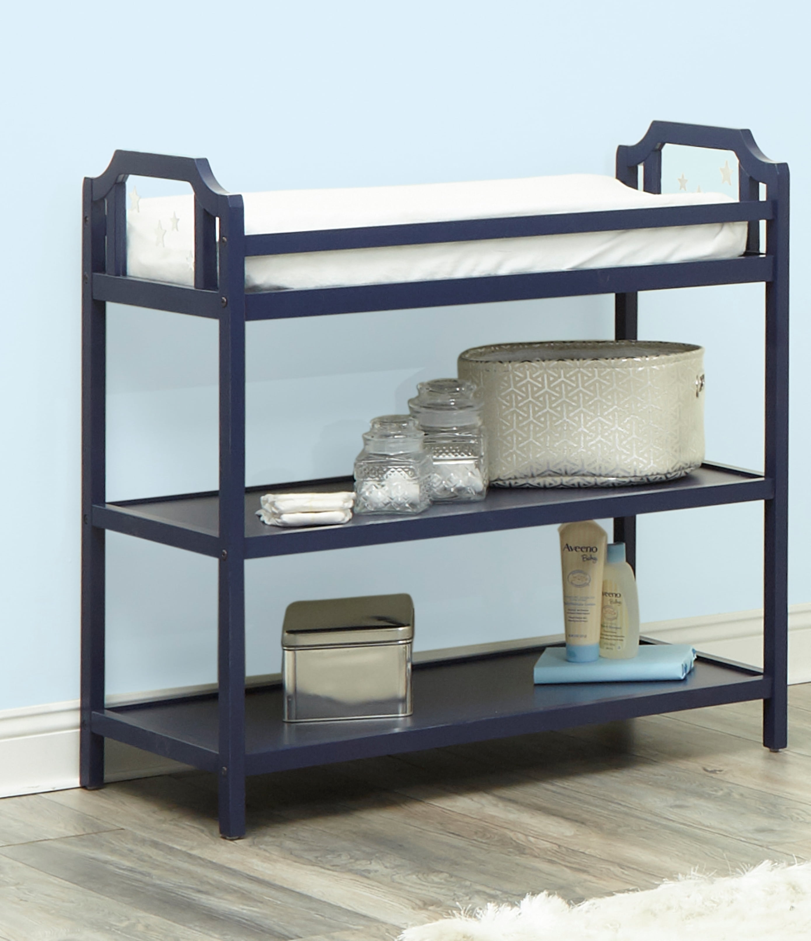 Suite Bebe Celeste Changing Table, Navy Blue Finish