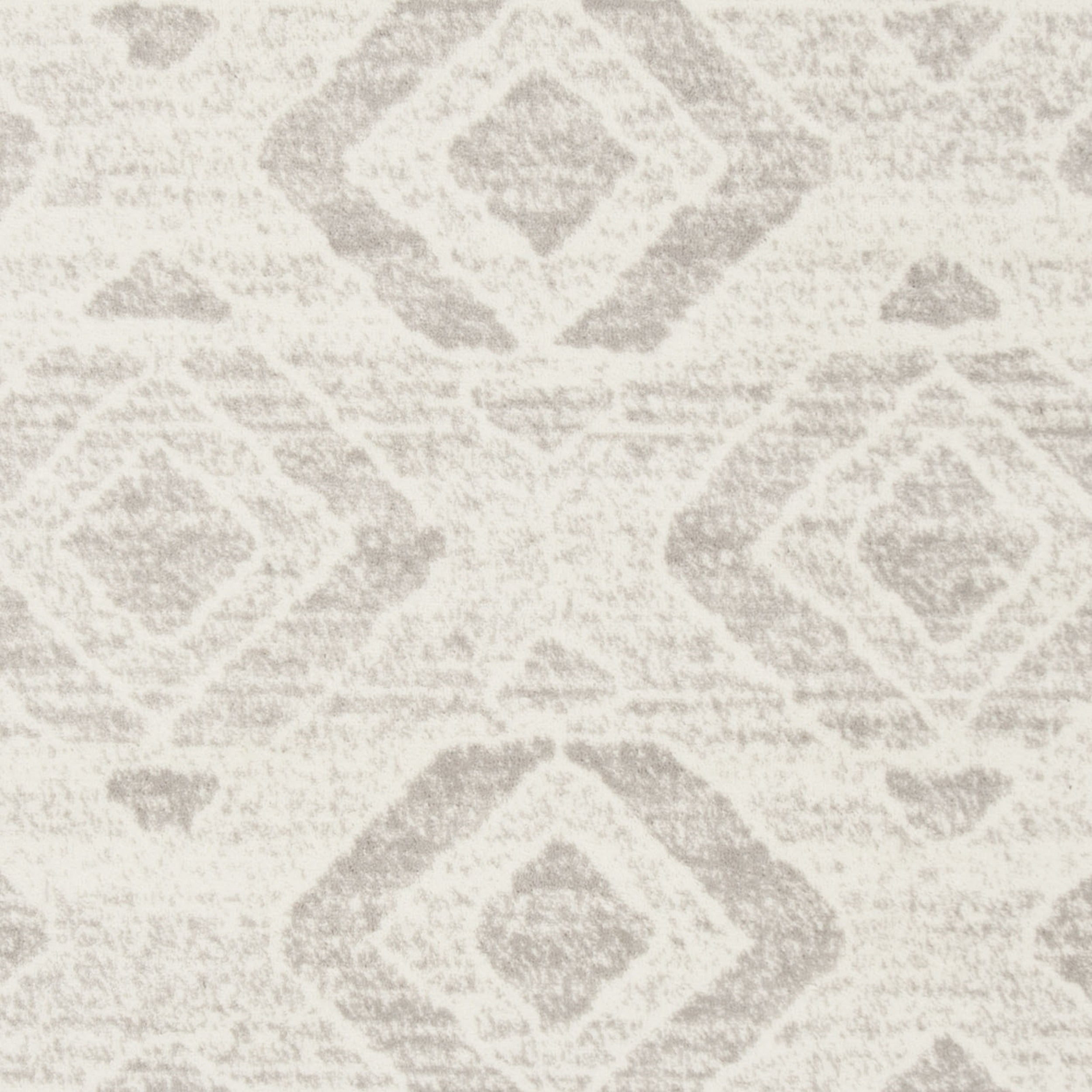 SAFAVIEH Skyler Salim Geometric Area Rug, Ivory/Grey, 6'7" x 6'7" Square