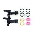 thumbnail image 1 of Conector para grifo de agua, duradero, PP, para herramientas y equipos de jardinería, grifo para tanque Estilo B, 1 of 7