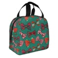 thumbnail image 2 of Disketp red and green bow tie Bolsa Térmica para Almuerzo para Hombre y Mujer, Ideal para Trabajo, Senderismo y Picnic, 2 of 8