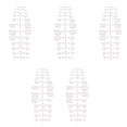 thumbnail image 3 of False Toenails Full 240pcs False Toenails Full Cover Multipurpose Glossy DIY Fake Toenails Full Cover For Home Nail Salon, Cover 240pcs Acrylic Powders, 3 of 8