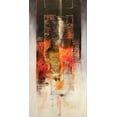 thumbnail image 2 of Censini 11x18 Gold Ornate Wood Framed with Double Matting Museum Art Print Titled - Sinfonia in rosso, 2 of 4